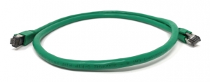 Cat8 Shielded 24AWG 40GB Ethernet Network Cable - 25 Feet - Green